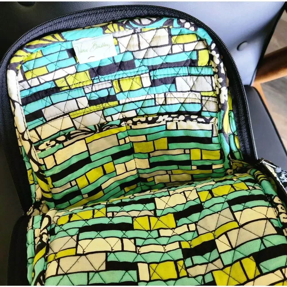 Vera Bradley BACKPACK Bookbag ISLAND BLOOMS Shoulder Bag School Travel Work EUC!